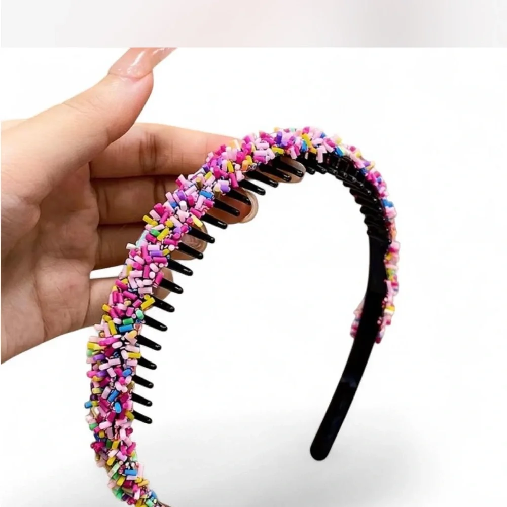 Colorful Sprinkle Headband | Playful Confetti Style Hair Accessory‎